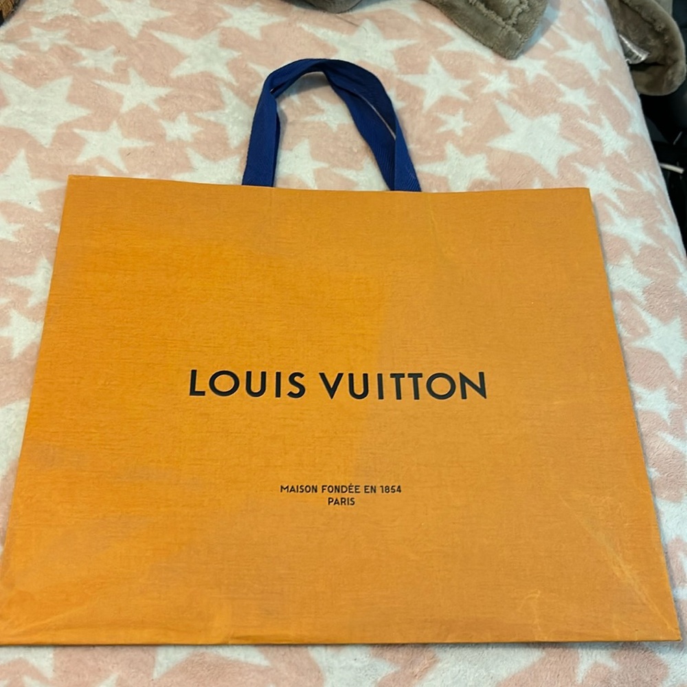 Louis Vuitton shopping bag